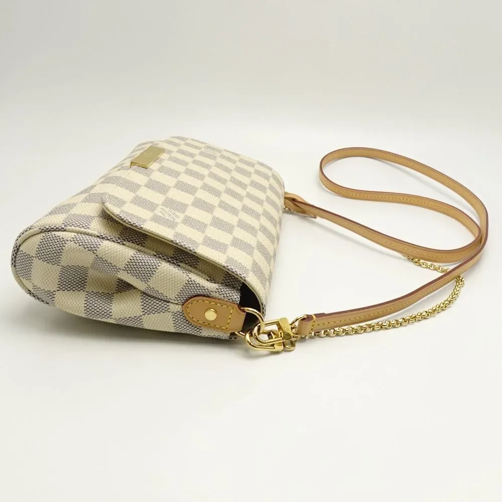 Louis Vuitton Damier Azur Favorite MM 2WAY Bag
